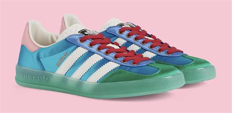 gucci adidas gazelle green|adidas x gucci gazelle blue.